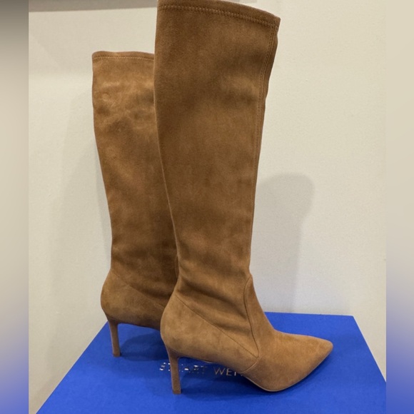 Brand new Stuart Weitzman suede boots - Picture 4 of 10